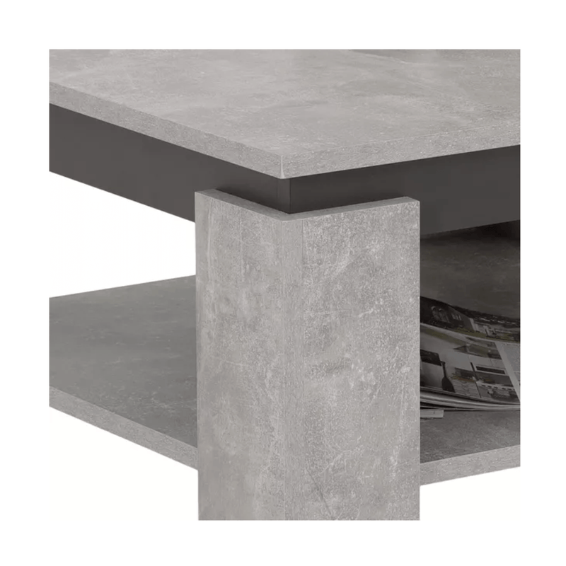 Casa si Gradina - Mobilier - Mese si birouri - Masute de cafea - Masuta de cafea, beton/grafit, LEJSY - Infinity.ro