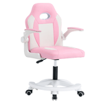 Casa si Gradina - Mobilier - Scaune si fotolii - Scaune - Scaun rotativ, roz / alb, ODELIA - Infinity.ro