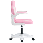 Casa si Gradina - Mobilier - Scaune si fotolii - Scaune - Scaun rotativ, roz / alb, ODELIA - Infinity.ro