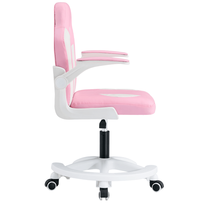Casa si Gradina - Mobilier - Scaune si fotolii - Scaune - Scaun rotativ, roz / alb, ODELIA - Infinity.ro