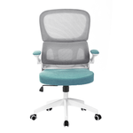 Casa si Gradina - Mobilier - Scaune si fotolii - Scaune - Scaun de birou, maro / neomint / alb, RAMIRO - Infinity.ro