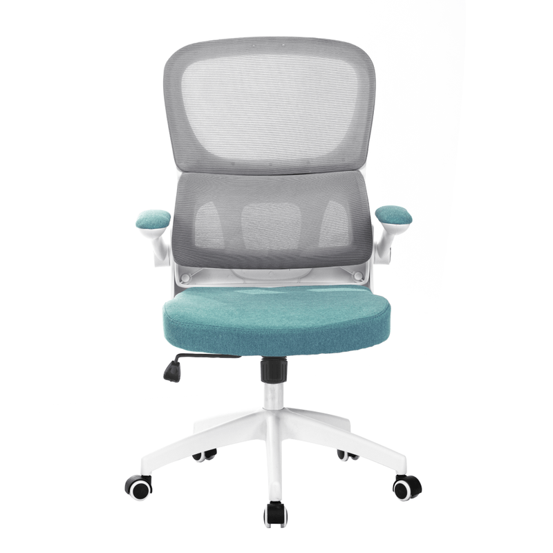 Casa si Gradina - Mobilier - Scaune si fotolii - Scaune - Scaun de birou, maro / neomint / alb, RAMIRO - Infinity.ro