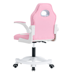Casa si Gradina - Mobilier - Scaune si fotolii - Scaune - Scaun rotativ, roz / alb, ODELIA - Infinity.ro