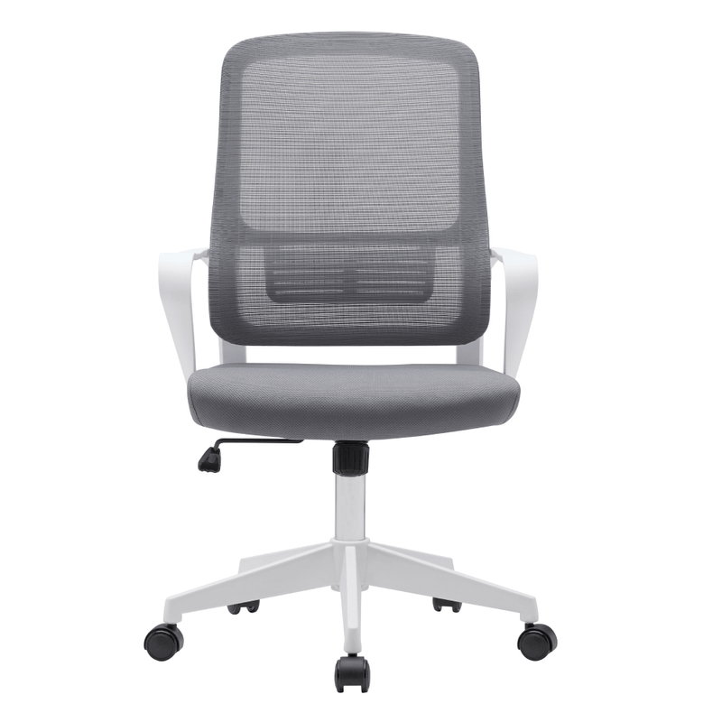 Casa si Gradina - Mobilier - Scaune si fotolii - Scaune - Scaun de birou, gri / alb, SALOMO TIP 1 - Infinity.ro