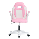 Casa si Gradina - Mobilier - Scaune si fotolii - Scaune - Scaun rotativ, roz / alb, ODELIA - Infinity.ro