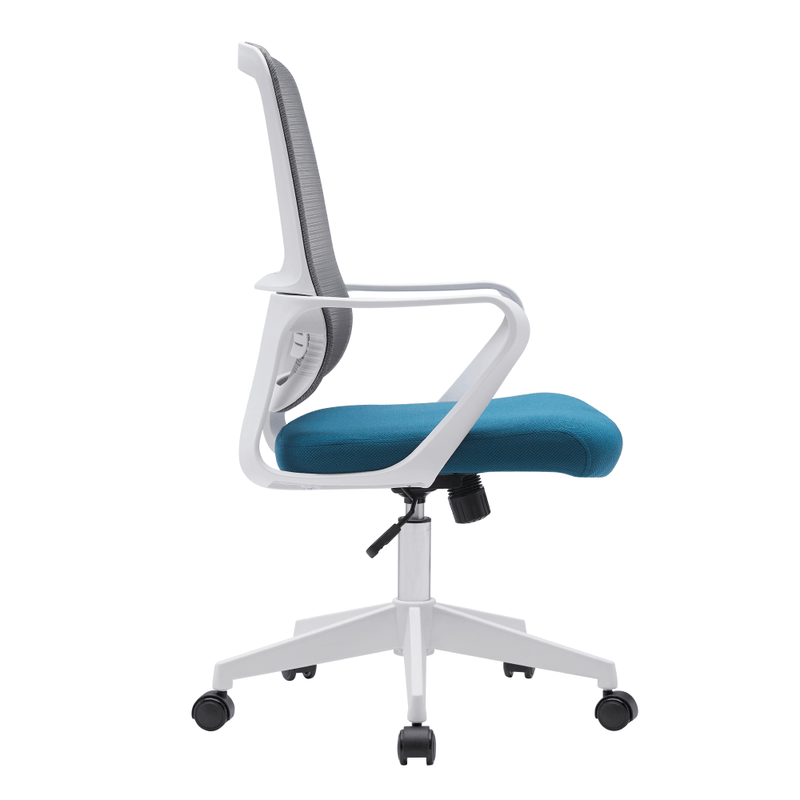 Casa si Gradina - Mobilier - Scaune si fotolii - Scaune - Scaun de birou, gri / petrol / alb, SALOMO TIP 1 - Infinity.ro