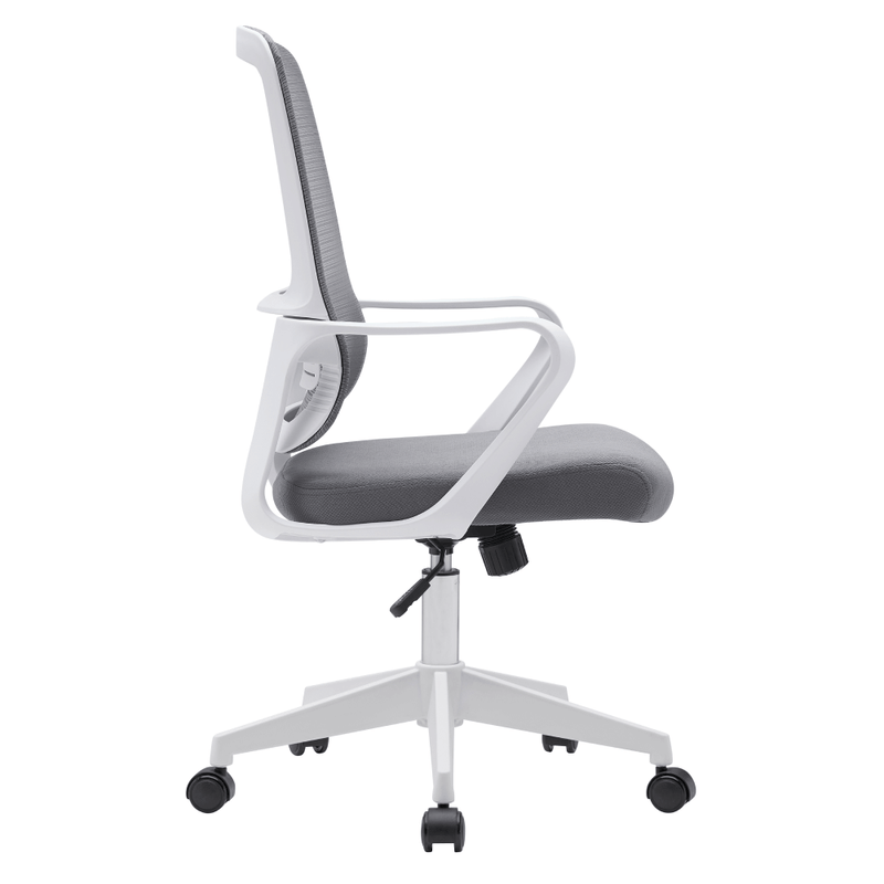 Casa si Gradina - Mobilier - Scaune si fotolii - Scaune - Scaun de birou, gri / alb, SALOMO TIP 1 - Infinity.ro
