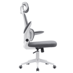 Casa si Gradina - Mobilier - Scaune si fotolii - Scaune - Scaun de birou, gri inchis / alb, RENARD - Infinity.ro