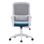 Casa si Gradina - Mobilier - Scaune si fotolii - Scaune - Scaun de birou, gri / petrol / alb, SALOMO TIP 1 - Infinity.ro