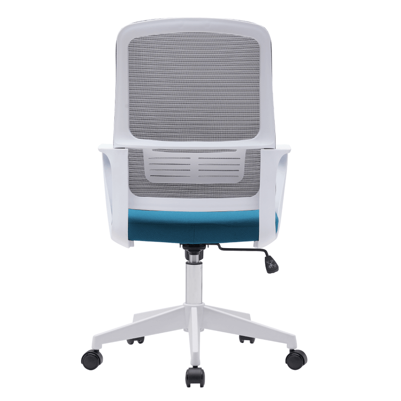 Casa si Gradina - Mobilier - Scaune si fotolii - Scaune - Scaun de birou, gri / petrol / alb, SALOMO TIP 1 - Infinity.ro