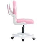 Casa si Gradina - Mobilier - Scaune si fotolii - Scaune - Scaun rotativ, roz / alb, ODELIA - Infinity.ro