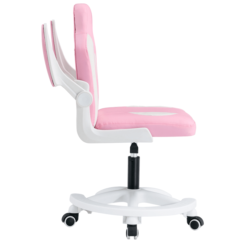 Casa si Gradina - Mobilier - Scaune si fotolii - Scaune - Scaun rotativ, roz / alb, ODELIA - Infinity.ro