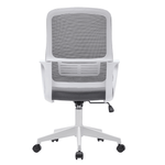 Casa si Gradina - Mobilier - Scaune si fotolii - Scaune - Scaun de birou, gri / alb, SALOMO TIP 1 - Infinity.ro