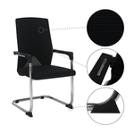 Casa si Gradina - Mobilier - Scaune si fotolii - Scaune - Scaun de conferinta, negru, RAVIL - Infinity.ro