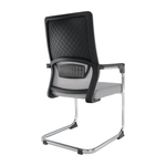 Casa si Gradina - Mobilier - Scaune si fotolii - Scaune - Scaun de conferinta, gri / negru, KABIR - Infinity.ro