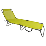 Casa si Gradina - Gradina si terasa - Mobilier exterior - Scaune si sezlonguri gradina - Sezlong de gradina, verde / gri, KELEO - Infinity.ro