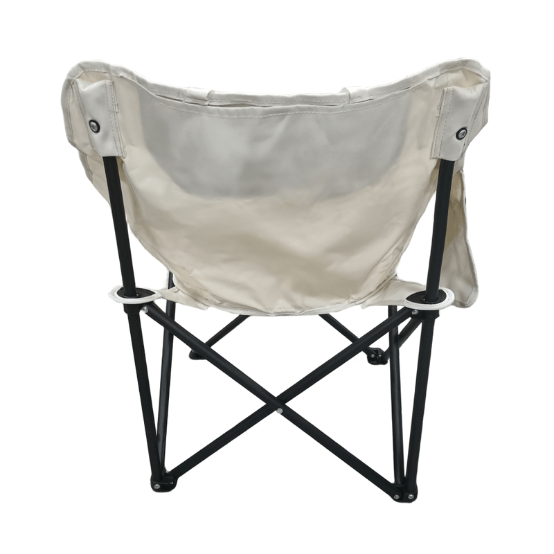Casa si Gradina - Gradina si terasa - Mobilier exterior - Scaune si sezlonguri gradina - Scaun camping, bej / negru, URAO - Infinity.ro
