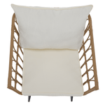 Casa si Gradina - Gradina si terasa - Mobilier exterior - Scaune si sezlonguri gradina - Fotoliu de gradina, natural / negru / bej, ARALY - Infinity.ro
