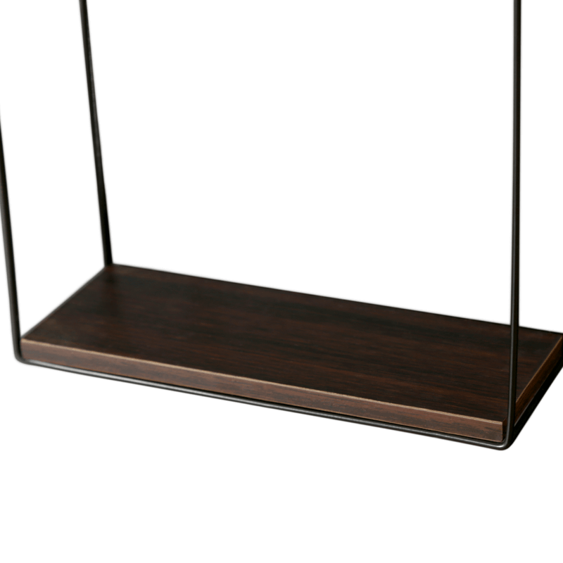 Casa si Gradina - Mobilier - Biblioteci si rafturi - Etajere - Raft suspendat, nuc / negru, KASITA - Infinity.ro