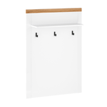 Casa si Gradina - Mobilier - Organizare si depozitare - Cuiere - Cuier de perete 90, alb / stejar Wotan, VILGO - Infinity.ro