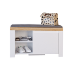 Casa si Gradina - Mobilier - Dulapuri si sifoniere - Dulapuri pantofi - Suport pentru pantofi 1D, alb / stejar Wotan, VILGO - Infinity.ro