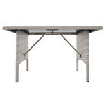Casa si Gradina - Gradina si terasa - Mobilier exterior - Seturi mobila gradina - Set de gradina din ratan, gri deschis, LALEN - Infinity.ro