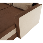Casa si Gradina - Mobilier - Canapele si coltare - Coltare - Canapea universala, maro / bej, PAULITA U - Infinity.ro