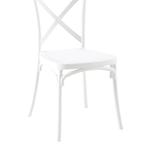 Casa si Gradina - Gradina si terasa - Mobilier exterior - Scaune si sezlonguri gradina - Scaun, pliabil, alb, SAVITA - Infinity.ro