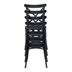 Casa si Gradina - Gradina si terasa - Mobilier exterior - Scaune si sezlonguri gradina - Scaun, pliabil, negru, SAVITA - Infinity.ro