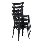 Casa si Gradina - Gradina si terasa - Mobilier exterior - Scaune si sezlonguri gradina - Scaun, pliabil, negru, SAVITA - Infinity.ro