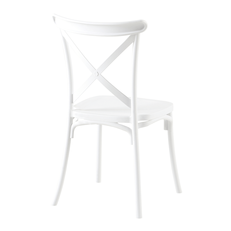 Casa si Gradina - Gradina si terasa - Mobilier exterior - Scaune si sezlonguri gradina - Scaun, pliabil, alb, SAVITA - Infinity.ro
