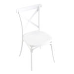 Casa si Gradina - Gradina si terasa - Mobilier exterior - Scaune si sezlonguri gradina - Scaun, pliabil, alb, SAVITA - Infinity.ro
