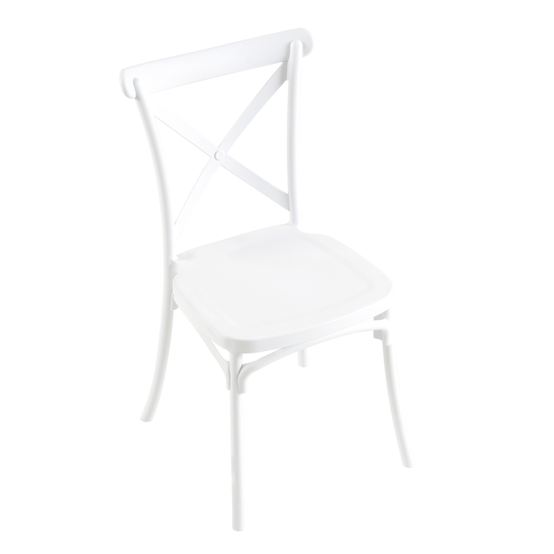 Casa si Gradina - Gradina si terasa - Mobilier exterior - Scaune si sezlonguri gradina - Scaun, pliabil, alb, SAVITA - Infinity.ro