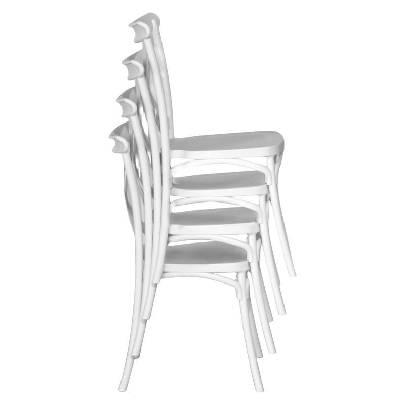 Casa si Gradina - Gradina si terasa - Mobilier exterior - Scaune si sezlonguri gradina - Scaun, pliabil, alb, SAVITA - Infinity.ro