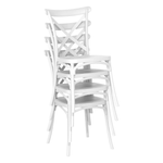 Casa si Gradina - Gradina si terasa - Mobilier exterior - Scaune si sezlonguri gradina - Scaun, pliabil, alb, SAVITA - Infinity.ro