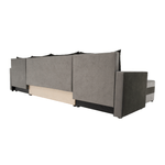 Casa si Gradina - Mobilier - Canapele si coltare - Coltare - Canapea universala, gri / negru, PAULITA U - Infinity.ro
