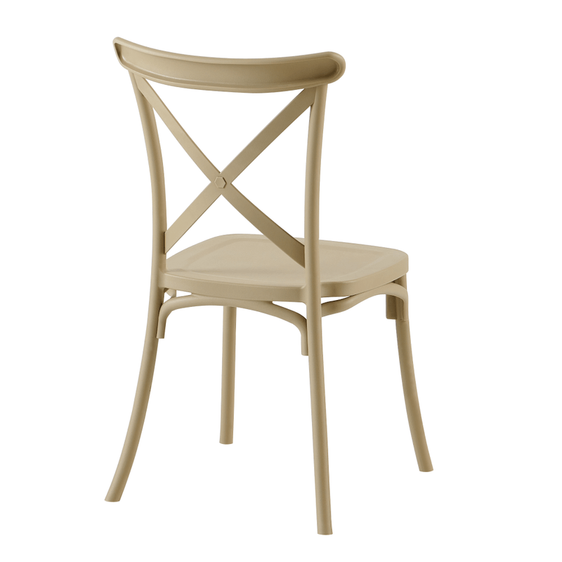 Casa si Gradina - Gradina si terasa - Mobilier exterior - Scaune si sezlonguri gradina - Scaun, pliabil, gri-maro, SAVITA - Infinity.ro