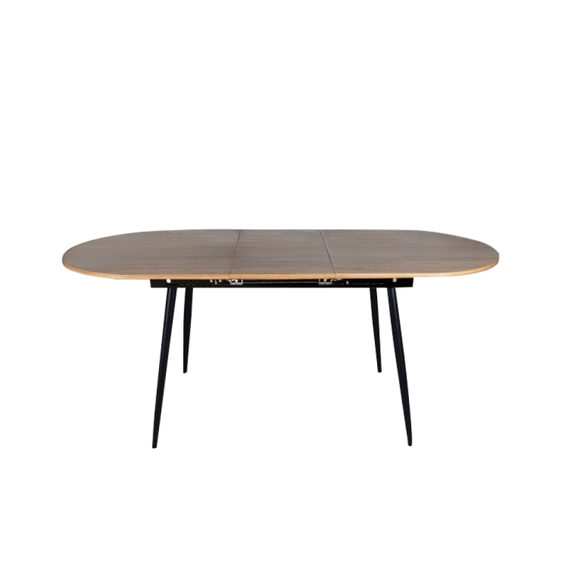 Casa si Gradina - Mobilier - Mese si birouri - Mese bucatarie si dining - Masa dining, pliabila, stejar / neagra 150-190x75 cm, TAMERON - Infinity.ro