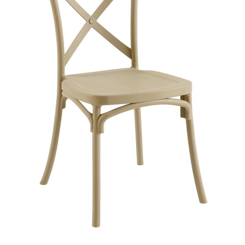 Casa si Gradina - Gradina si terasa - Mobilier exterior - Scaune si sezlonguri gradina - Scaun, pliabil, gri-maro, SAVITA - Infinity.ro