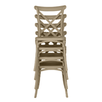 Casa si Gradina - Gradina si terasa - Mobilier exterior - Scaune si sezlonguri gradina - Scaun, pliabil, gri-maro, SAVITA - Infinity.ro