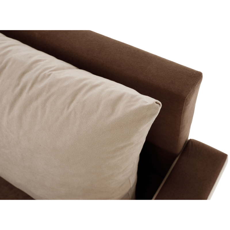 Casa si Gradina - Mobilier - Canapele si coltare - Coltare - Canapea universala, maro / bej, PAULITA U - Infinity.ro
