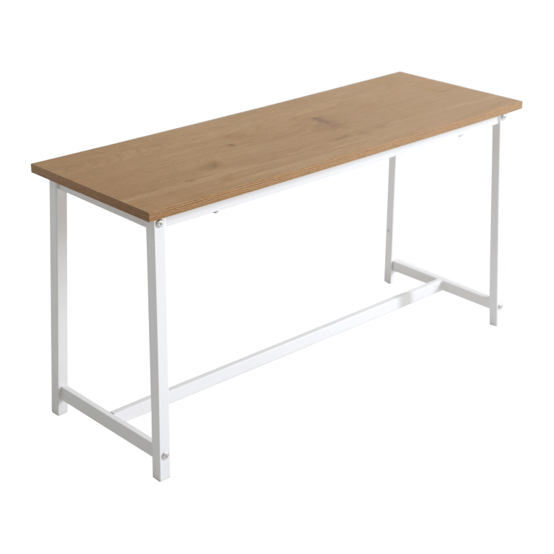 Casa si Gradina - Mobilier - Seturi de mobilier - Seturi mese si scaune - Set dining 1+2, stejar / alb, ZAFAR - Infinity.ro