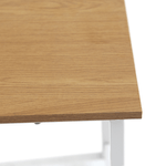 Casa si Gradina - Mobilier - Seturi de mobilier - Seturi mese si scaune - Set dining 1+2, stejar / alb, ZAFAR - Infinity.ro