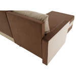 Casa si Gradina - Mobilier - Canapele si coltare - Coltare - Canapea universala, maro / bej, PAULITA U - Infinity.ro