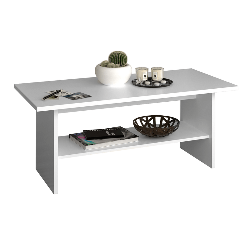 Casa si Gradina - Mobilier - Mese si birouri - Masute de cafea - Masuta de cafea 120, alba, ERODIN - Infinity.ro