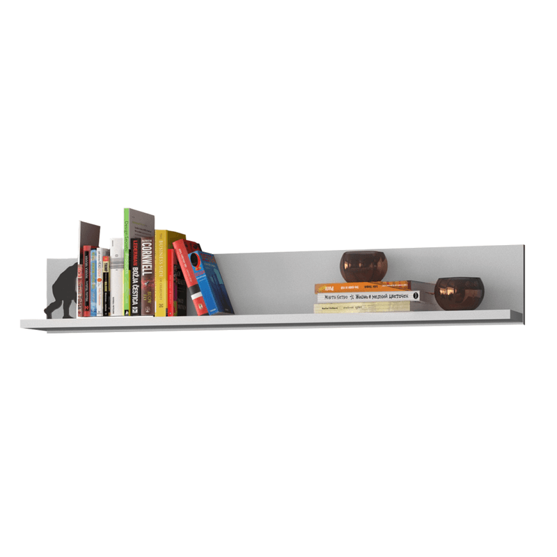 Casa si Gradina - Mobilier - Biblioteci si rafturi - Etajere - Raft suspendat 90, alb, ERODIN - Infinity.ro