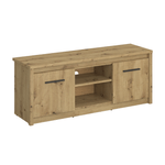 Casa si Gradina - Mobilier - Comode si corpuri - Comode - Masa TV 2D/125, stejar Artisan, AIRON - Infinity.ro