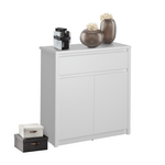 Casa si Gradina - Mobilier - Comode si corpuri - Corpuri bucatarie - Comoda 2D1S, alba, ERODIN - Infinity.ro