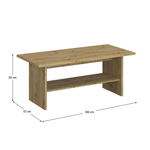 Casa si Gradina - Mobilier - Mese si birouri - Masute de cafea - Masuta de cafea 120, stejar Artisan, AIRON - Infinity.ro