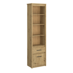 Casa si Gradina - Mobilier - Biblioteci si rafturi - Etajere - Etajera deschisa 1D1S, stejar Artisan, AIRON - Infinity.ro